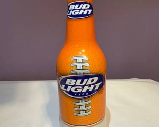 Bud Light Orange Tennessee Volunteers Football Bottle