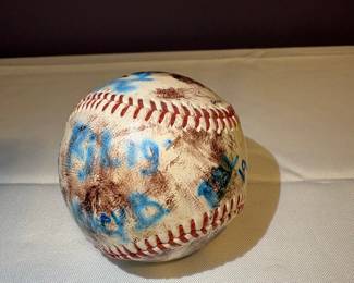 Autographed Rawlings Baseball - R.J. / 18