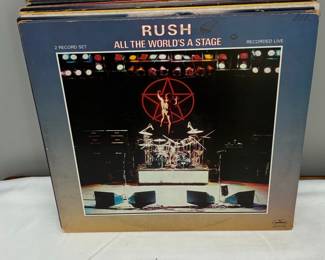 Rush All the World's a Stage 2 Record Set