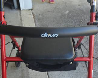 Drive Medical "Cruiser" Folding Rollator Walker