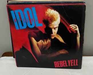 Billy Idol Rebel Yell Vinyl Record