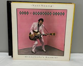 Neil Young and the Shocking Pinks Everybody's Rockin' Vinyl Record