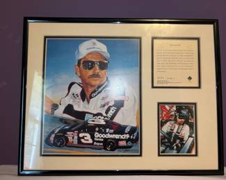 Dale Earnhardt "The Intimidator" Limited Edition Framed Print