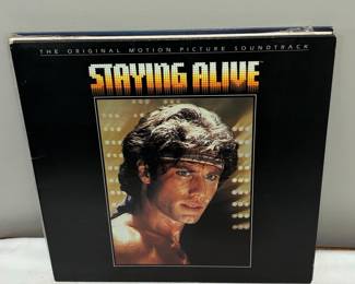 Staying Alive Original Motion Picture Soundtrack Vinyl Record