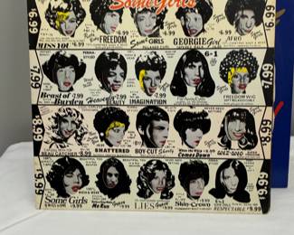 The Rolling Stones - Some Girls - Wig Advertisement Display