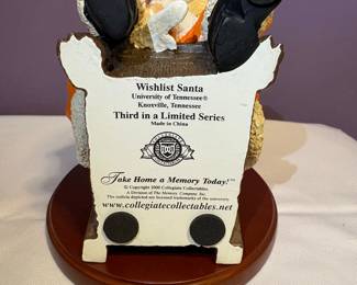 Wishlist Santa University of Tennessee Figurine