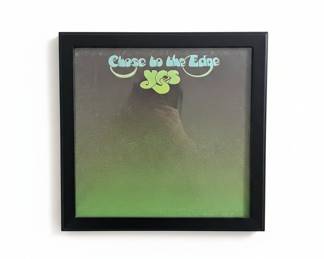 Yes "Close to the Edge" Framed Album Art