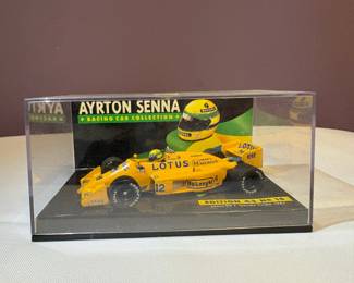 Ayrton Senna Lotus 99T-Honda Turbo 1987 Monaco GP Winner