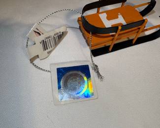 University of Tennessee "T" Sled Ornament