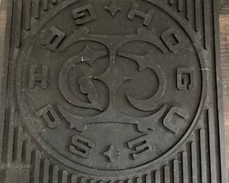 THC "33" Logo Rubber Mat