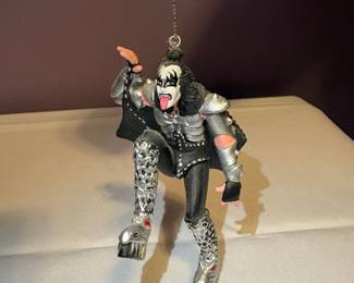 Gene Simmons "The Demon" Kiss Kurt Adler Ornament