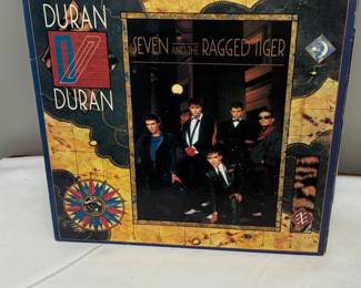 Duran Duran Seven and the Ragged Tiger Vinyl Record (1983 Capitol ST-12310)