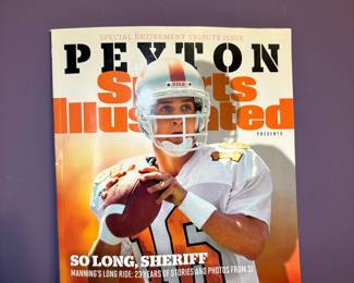 Sports Illustrated "Peyton" Special Retirement Tribute Issue