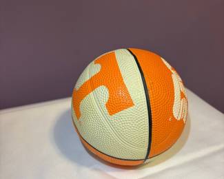 University of Tennessee Volunteers Repeating Logo Mini-Size Rubber Basketball