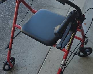 Drive Medical "Cruiser" Folding Rollator Walker