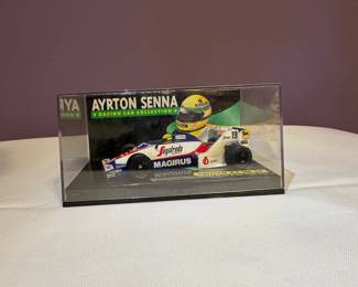 Toleman TG183B-Hart Turbo 1984 Ayrton Senna Racing Car Collection by Minichamps