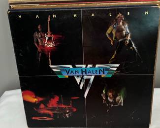 Van Halen Self-Titled Debut Album Vinyl Record