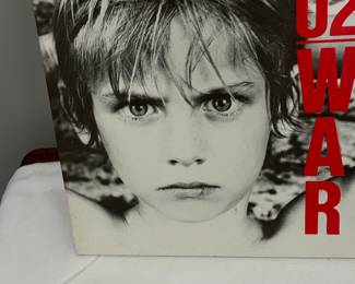 U2 "War" Vinyl Record Album
