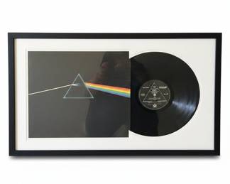 Pink Floyd The Dark Side of the Moon Framed Vinyl Record