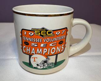 Tennessee Volunteers 1997 SEC Champions Commemorative Mug