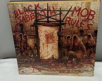 Black Sabbath Mob Rules Vinyl Record Album - 1981 US Pressing