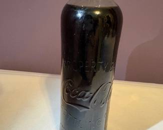 Coca-Cola "Property of Coca-Cola Bottling" Glass Bottle