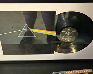 Pink Floyd The Dark Side of the Moon Framed Vinyl Record