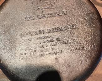 Cast Iron Pans