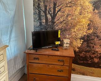 Smart TV and dresser