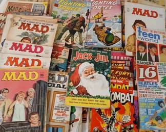 006 Vintage 1960-1970 Collection of Comics, Mad Magazine