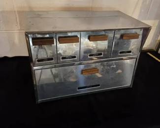 Vintage Krestline Chrome Kitchen Bread Box