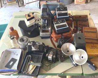 004 Vintage Camera Assortment