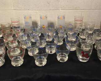 Vintage LoBall Whiskey Glasses