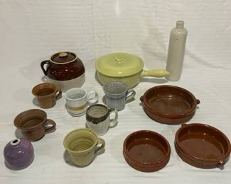 Stoneware Crock Jug More Signed Pottery