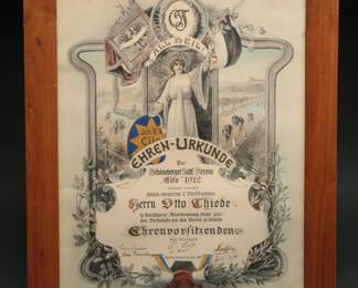 1920 Schöneberger Radf.-Verein Cito Honorary Urn