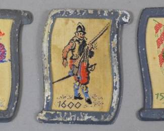 WHW 1941 Soldiers of the Führer Silk Token Trio