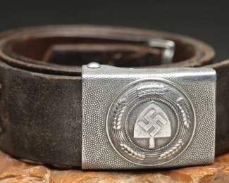 	WWII German RAD Enlisted Man's Belt and Buckle