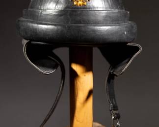 SCW Spanish Nationalist Leather Tanker Helmet