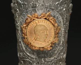 Imperial German Patriotic Presentation Beaker