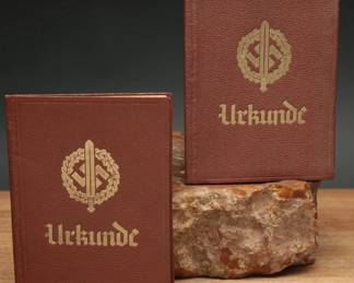 SA Sports Badge Bronze Award Booklets, 1936–1939