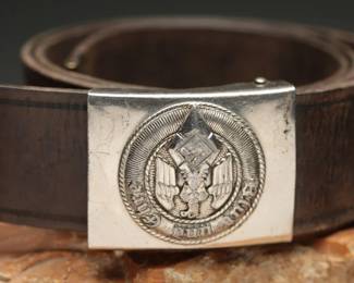 WWII German Hitler Youth Belt and Buckle Set