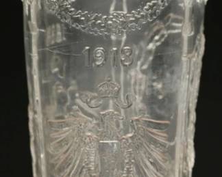Imperial German Glass Beaker 1888–1913 Commemor,