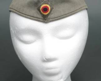 	West German Bundeswehr Field Gray Side Cap 1955-'