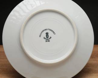 	RAD Porcelain Plate Sud Hannover 1942