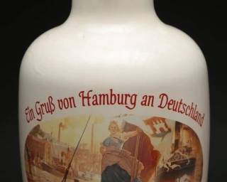 Ceramic Beer Stein Hamburg Germany Edition