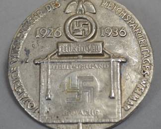 	1930 Nuremberg Reichsparteitag Commemorative Pin
