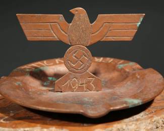 	Copper Ashtray Trench Art, 1945, Ferronvll