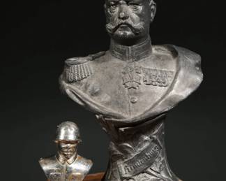 	Commemorative Hindenburg Bust with Soldier Mascot