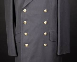 WWII German Kriegsmarine Officer Greatcoat
