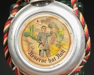 German Reservistika Canteen with Metal Fitting